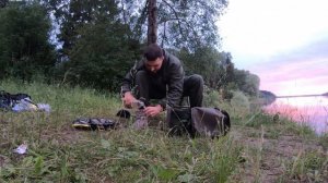 Рыбалка на фидер. Ловля ночного леща. Ночная рыбалка. Можайское водохранилище.