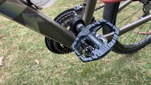 SHIMANO PD EH500 Pedals - Review Why I chose these Hybrid Cleat SPD pedals Gravel Mountain Bike смотреть онлайн