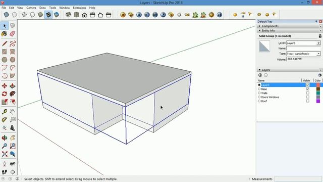 How to use Layers in SketchUp What | How to work with Layers in SketchUp смотреть онлайн