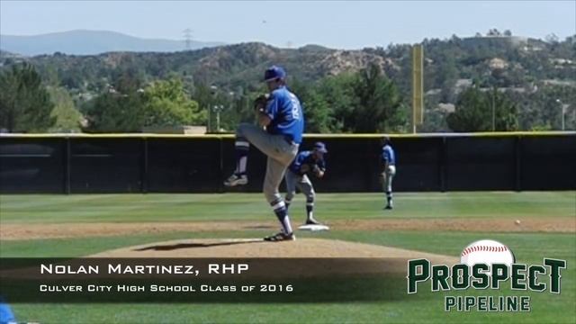 Nolan Martinez, RHP, Culver City High School, Pitching Mechanics at 200 FPS смотреть онлайн