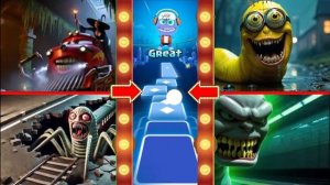 Поезд-монстр Маккуина🆚БЫВШИЙ МИНЬОН🆚 СУПЕР-ПОЕЗД-МОНСТР🆚 ПОЖИРАТЕЛЬ ПОЕЗДОВ ТОМАСА