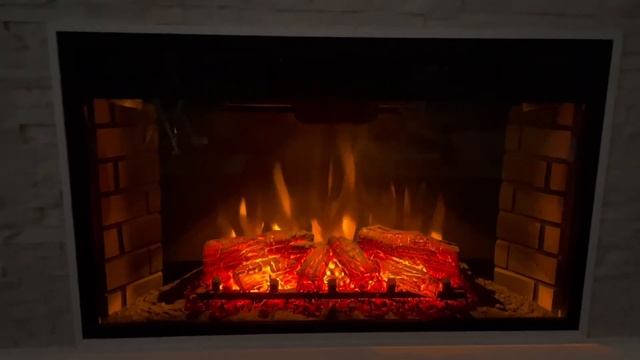 Canyon Heights Faux Stacked Stone Electric Fireplace Review - Best Fireplace from Amazon! смотреть онлайн