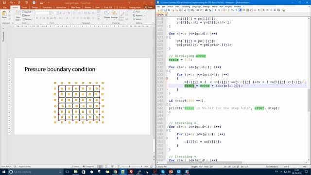 Coding for Lid Driven Cavity Flow Simulation in C (Part 2) | 04 | Implementing the CFD Basics смотреть онлайн