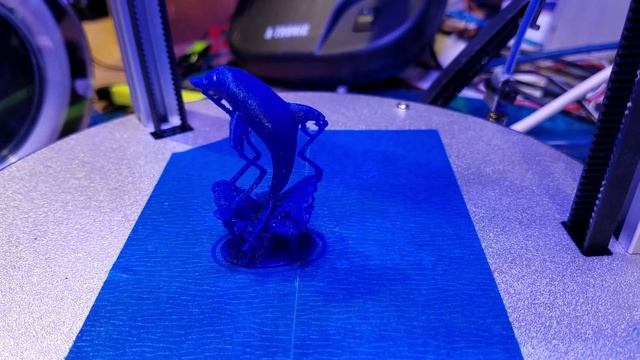 Successful Dolphin print using Delta Go смотреть онлайн
