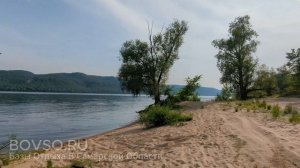 Пляж турбазы Россиянка остров Копылово Самарская область Тольятти