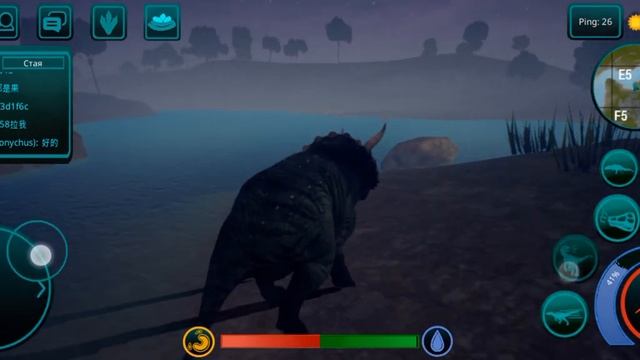 семулятор динозавры онлайн выдивание за трицераптора