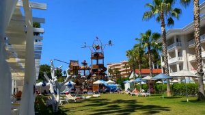 Turkey Alanya Hotel Utopia Resort & Residence walk through the territory full review Турция Отель 4