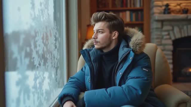 Нейроклип "Пусть кружит февральский снег!" — (Suno Ai) (Kling.Ai) (hailuoai.video) смотреть онлайн