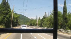 Как я на троллейбусе из Алушты в Ялту поехал