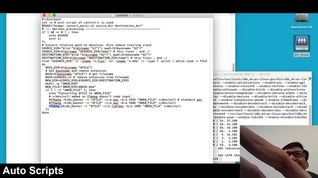 FFmpeg Tutorial - Batch Convert Lossless Audio to AAC on Synology NAS using FFmpeg Script смотреть онлайн