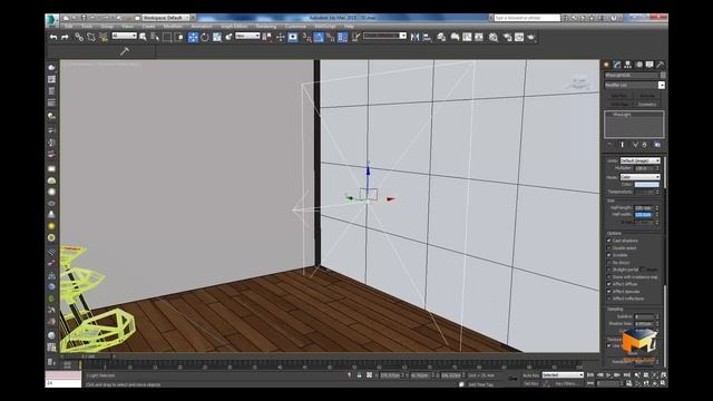 الاضاءة الداخلية النهارية بدون تعقيد Interior light for beginners 3ds max vray ies смотреть онлайн