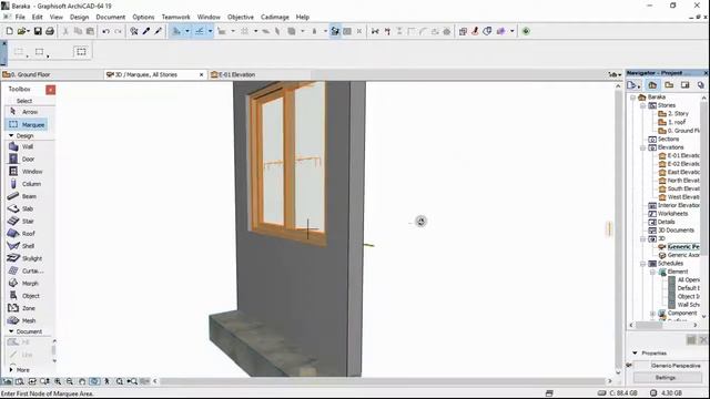 How to use Morph for decorate windows in Archicad смотреть онлайн