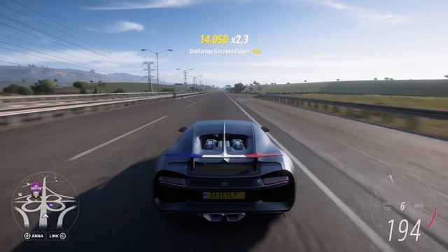 Forza Horizon 5 - Bugatti Chiron 110 Ans I Gameplay смотреть онлайн