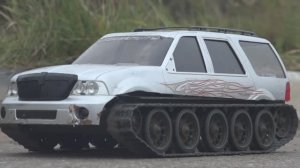 Кадиллак на гусеницах!