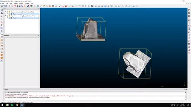 Part 08 - Generating Reference and Aligning Model (Metashape + CloudCompare) смотреть онлайн
