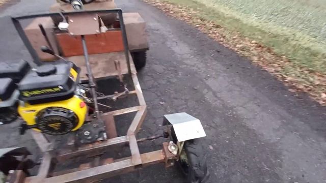 обзор самодельного мини трактора смотреть онлайн