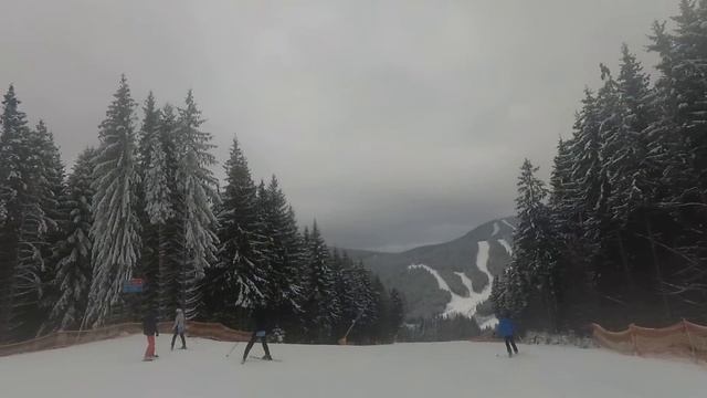 Буковель. День 3. Трасса 12B - 11F - 17A - 5B - 5K - 8D - G - F - 5A. Включите музыку во 2-ой вклад смотреть онлайн