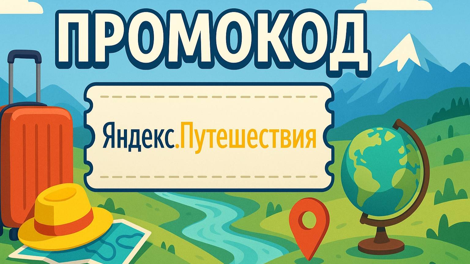 ⚠️ Промокод Яндекс Путешествия на первый заказ 2025 - Скидки и купоны Travel Yandex смотреть онлайн