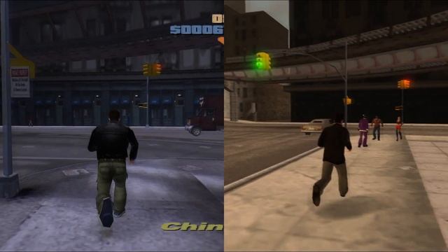 PCSX2 - Grand Theft Auto III vs Grand Theft Auto LCS смотреть онлайн