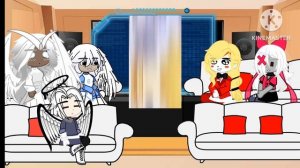 реакция женских персонажей отеля хазбин на наруто