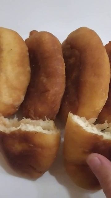 #shorts# Жареные пирожки с капустой #