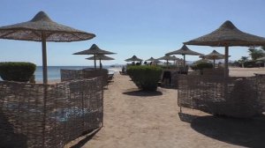 Обзор пляжа отеля Шамс Алам, Марса Алам, Египет ( Hotel Beach Overview).