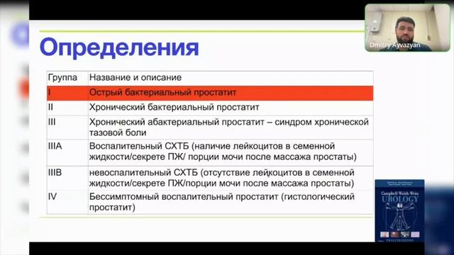 Мочекаменная болезнь, почечная колика, простатит острый и хронический смотреть онлайн