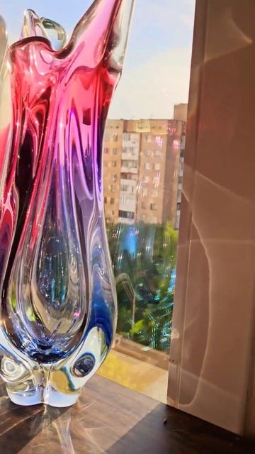 вазы гутное стекло #антиквариат #homedecor #посуда #находки #винтаж #посуда #ссср #vintage #интерье смотреть онлайн