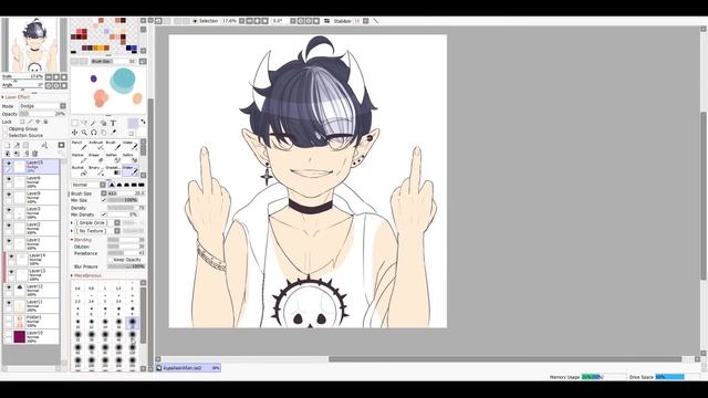[Speedpaint] Miko, и нет, я вас не посылаю -v-" смотреть онлайн