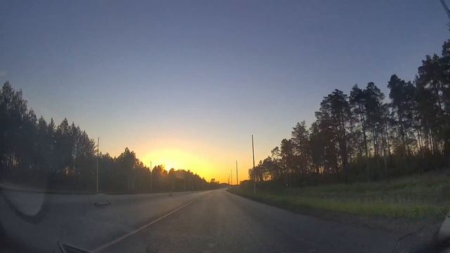 Движение на автомобиле из Винзилей в поселок Боровский смотреть онлайн