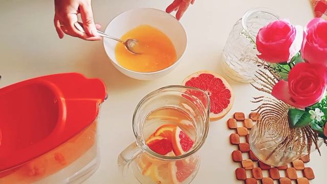 GRAPEFRUIT DRINK | ОСВЕЖАЮЩИЙ НАПИТОК ИЗ ГРЕЙПФРУТА И АПЕЛЬСИНА | #lifesofia #recipes #напиток смотреть онлайн