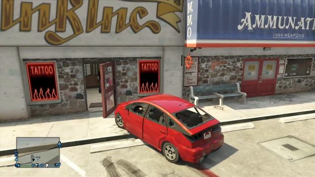GTA Online: Tattoo Parlor Door Launch Glitch Fun смотреть онлайн