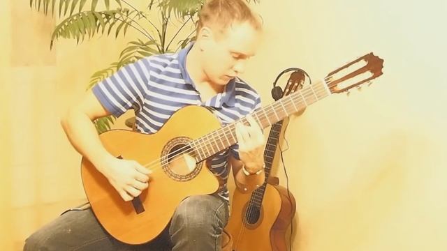 Дорога Цветов❤️На Гитаре Фингерстайл смотреть онлайн