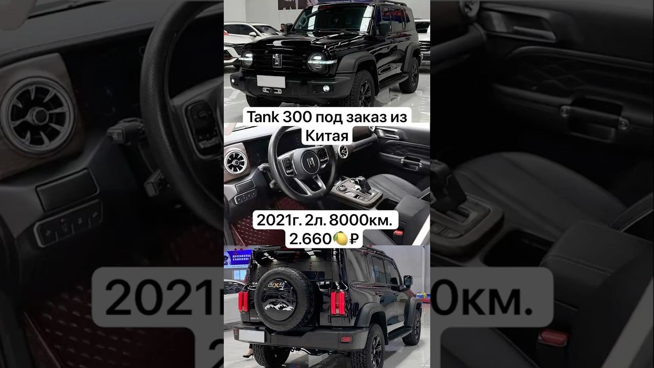 Tank 300 под заказ из Китая смотреть онлайн