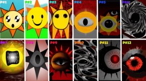 Sprunki - Incredibox ВСЕ MR. SUN в случайных разных модах на SPRUNKI