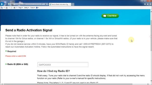 Sending XM Radio Activation Signal To XM or Sirius Radio Tuners смотреть онлайн