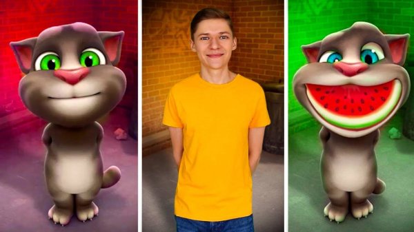 Я в игре Мой Говорящий Кот Том - Talking Tom