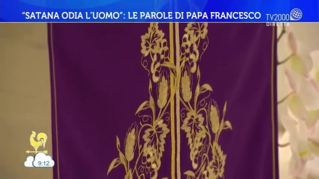 "Satana odia l'uomo": le parole di Papa Francesco смотреть онлайн