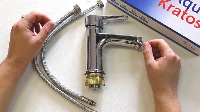 Смеситель для раковины литье под давлением AquaKratos АК0860 смотреть онлайн