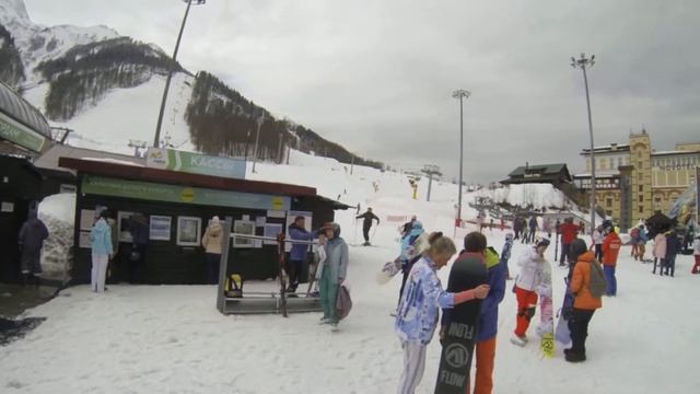 Март 2019 Красная поляна Горки Город смотреть онлайн