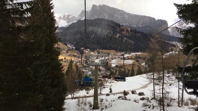 Спуск в Санта Кристину с Монте Пана смотреть онлайн