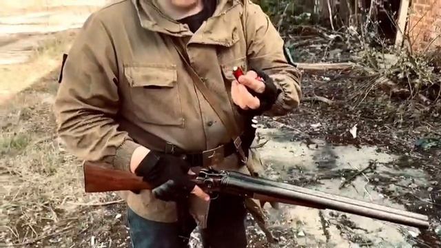 Ружье для страйкбола двуствольное, обрез двустволки страйкбольный