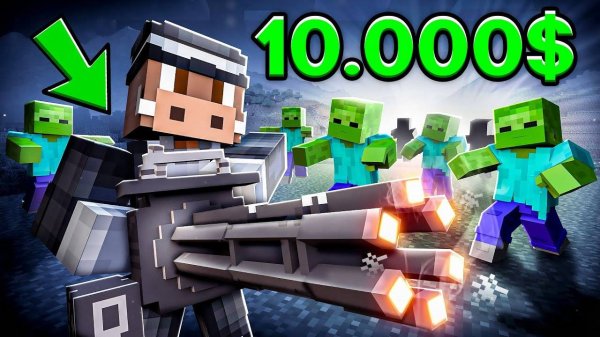 😰 ПРОКАЧАЙ ОРУЖИЕ Чтобы ВЫЖИТЬ в Майнкрафт! Кабан и Добрый!