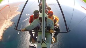 Полет на дельтаплане !!!! Крутой полет!)))