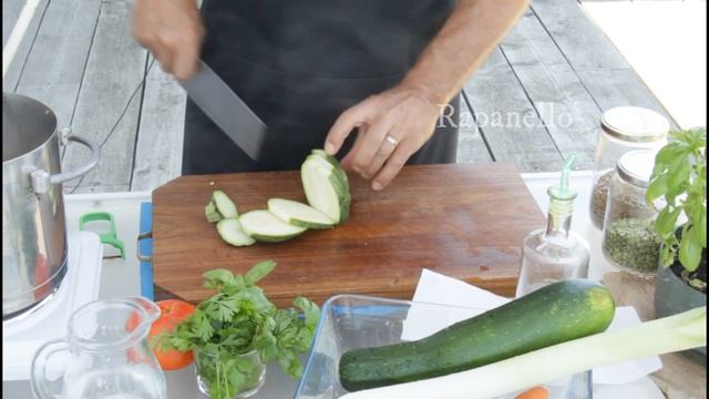 Ricetta minestrone estivo molto saporito verdure fresche смотреть онлайн