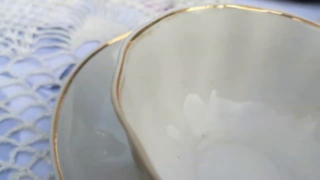 Сервировка с сервизом Дулево. Чай по - купечески. Дачная жизнь. смотреть онлайн