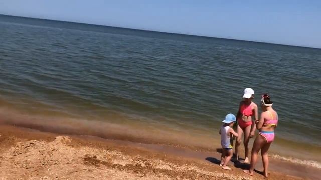 Обзор пляжа в пос. Пересыпь. смотреть онлайн