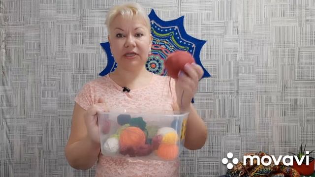 Сп " Вязание из остатков пряжи". Отчёт 5. смотреть онлайн