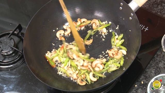 Chicken Fry And Roast Recipes 1 - Spicy Cashew Chicken Stir Fry  - By Vahchef @ Vahrehvah.com