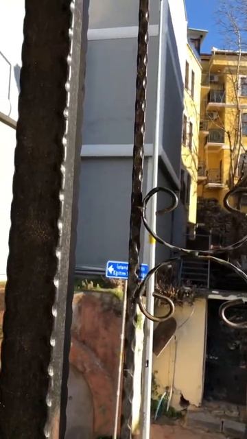 Стамбул.вид из окна отеля Garden house. смотреть онлайн